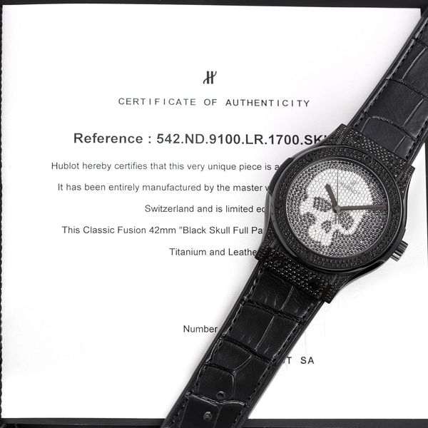 Hublot Classic Fusion 542.ND.9100.LR.1700.SKULL